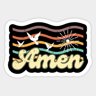 Amen Sticker